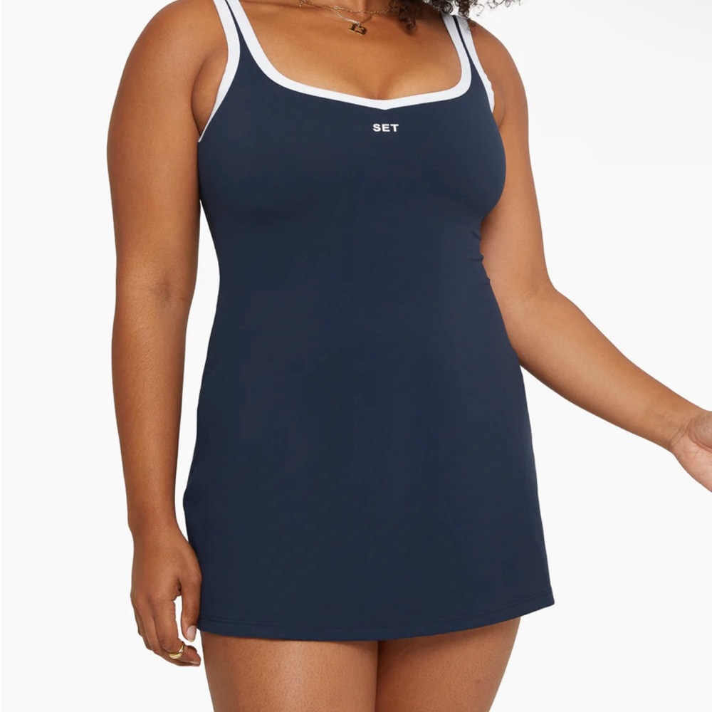 Set active Sweatheart Tennis dress